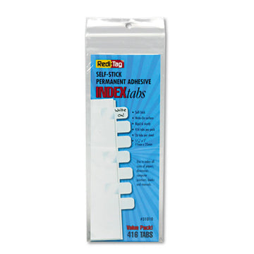 Redi-Tag® Legal Index Tabs, 1-5-cut Tabs, White, 1" Wide, 416-pack freeshipping - TVN Wholesale
